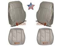 Load image into Gallery viewer, 2005-2007-2010 Chrysler 300 Leather Full Front Seat Covers Gray Stone