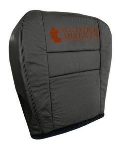 2010-2012 Ford Escape XLT, XLS Driver Bottom Synthetic Leather Seat Cover Black