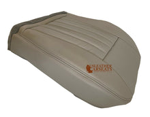 Load image into Gallery viewer, 05-07 Fits Jeep Liberty Driver Bottom Replacement Leather Seat Cover Light Gray Stone