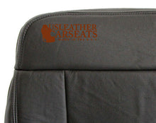 Load image into Gallery viewer, 2004-2008 Ford F150 SuperCrew Lariat Crew Driver Bottom Leather Seat Cover BLACK