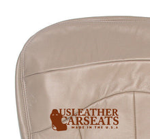 Load image into Gallery viewer, 1999 Ford F-150 Lariat Driver &amp; Passenger Complete Leather Seat Covers TAN
