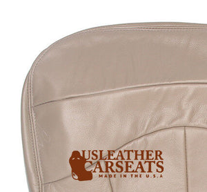 1999 Ford F-150 Lariat Driver & Passenger Complete Leather Seat Covers TAN