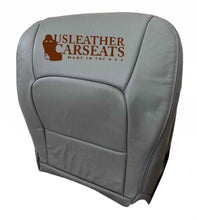 Load image into Gallery viewer, 1998-2001 Fits Lexus LX470 Driver &amp; Passenger Bottom Leather Seat Cover Gray