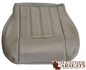 2005-2010 Fits Chrysler 200 300 Driver Side Bottom Leather Seat Cover Gray Stone