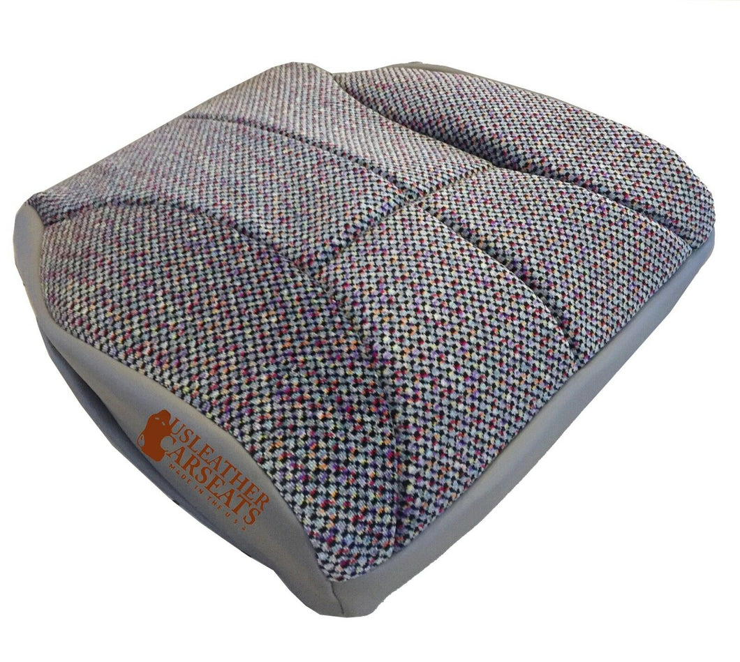 2001 Fits Dodge Ram1500 2500 3500 SLT Driver Bottom Side Mist Gray Cloth Seat Cover