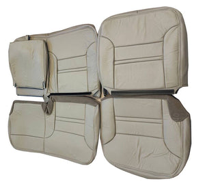 2001 Ford Excursion Limited 4X4 Full Second Row Leather Seat Cover Tan