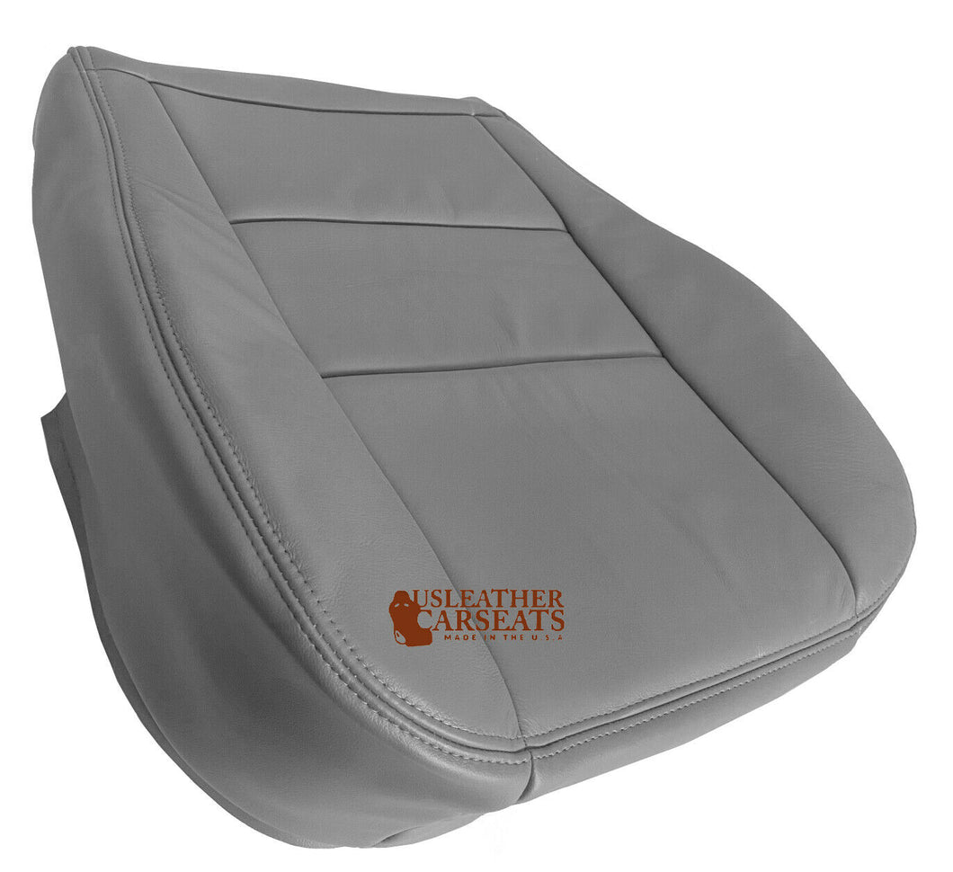 Fits 2000 To 2004 Toyota Sequoia Tundra driver Bottom Seat Cover leather Gray