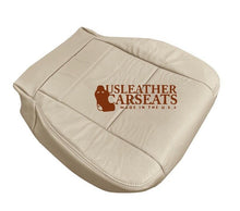 Load image into Gallery viewer, 2000-2004 Fits TOYOTA TUNDRA Driver &amp; Passenger Bottom Leather Seat Covers Tan