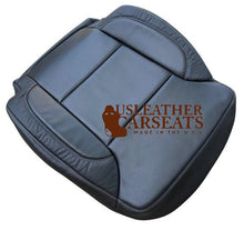 Load image into Gallery viewer, For 2014 - 2019 Chevy Silverado LTZ-Driver Lean Back Leather Seat Cover Black