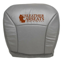 Load image into Gallery viewer, 2006 Ford E250 E350 Econolin Driver Bottom Perforated Vinyl Seat Cover Gray