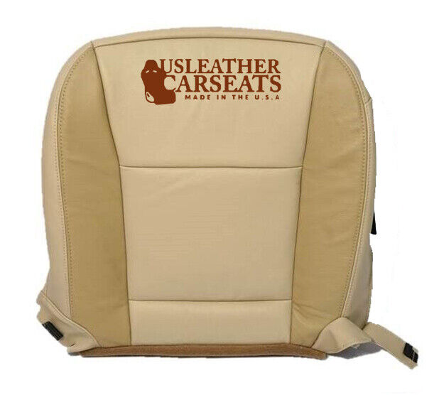 2006-2008 Ford Explorer Passenger Side Bottom Leather Seat Cover two 2 tone Tan