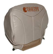 Load image into Gallery viewer, 2002 GMC Yukon Pattern Driver Side Bottom Replacement Leather Seat Cover Shale