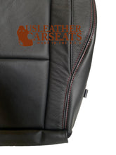 Load image into Gallery viewer, Fits 2005-2015 DRIVER Bottom LEATHER Seat Cover For Nissan Titan BLACK
