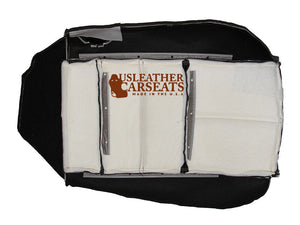 2008 09 2010 Ford F250 F350 FX4 Passenger Side Bottom Leather Seat Cover BLACK
