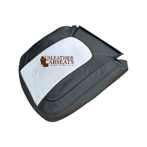 04 For Dodge Ram 1500 2500 Laramie DRIVER Lean Back Leather Seat Cover Dark Gray