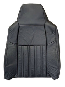 04 Fits Ford F250 F350 Harley Davidson Full Front OEM Leather Seat Cover BLACK