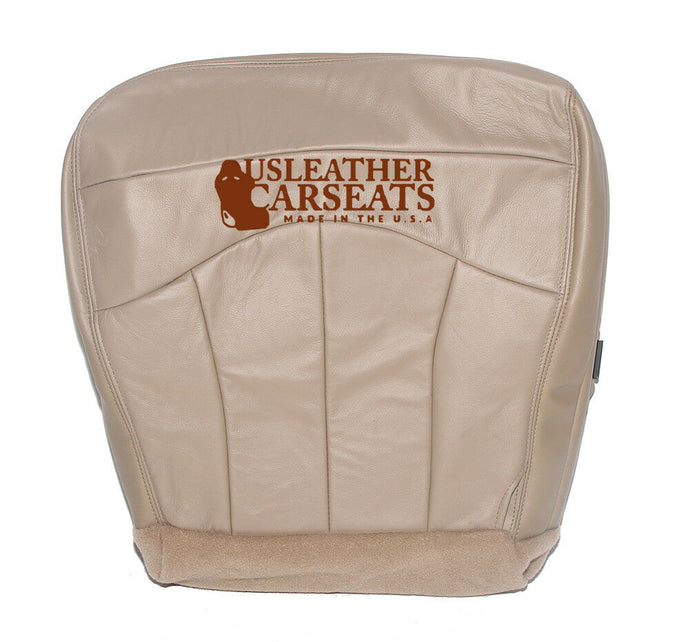 1999 2000 2001 Ford F150 Driver Side Bottom Synthetic Leather Seat Cover Tan