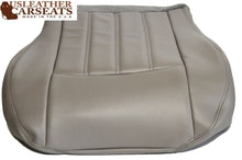 Load image into Gallery viewer, 2005-2010 Fits Chrysler 200 300 Driver Side Bottom Leather Seat Cover Gray Stone