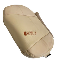 Load image into Gallery viewer, 2008 Cadillac Escalade Driver Bottom Leather Perforated Vinyl Seat Cover Tan