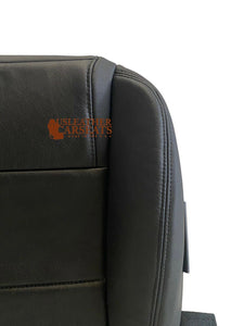 2005-2009 Ford Mustang Coupe V6 - Passenger Side Bottom Leather Seat Cover Black