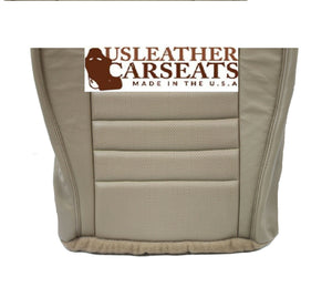00-04 Ford Mustang Saleen GT Super Charged Driver Bottom Leather Seat Cover Tan