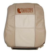 Load image into Gallery viewer, 2007 Ford Explorer Eddie Bauer Driver Lean Back Leather Seat Cover 2 Tone Tan