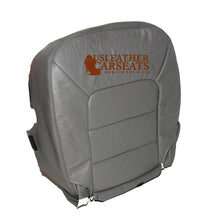 Load image into Gallery viewer, 2003-2006 Ford Expedition Limited XLS XLT Driver Bottom Leather Seat Cover Gray