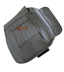 2006 2007 2008 2009 Fits Dodge Ram 2500 Laramie Driver Bottom Vinyl Seat Cover Gray