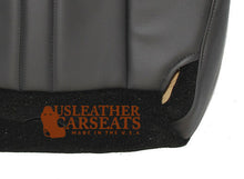 Load image into Gallery viewer, 2003 Fits Jeep Grand Cherokee Driver Bottom Synthetic Leather Seat Cover Dark Gray