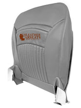 Load image into Gallery viewer, 97-2004 Chevy Corvette SPORT passenger Bottom Perforated Leather Seat Cover Gray