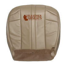 Load image into Gallery viewer, 2002-2007 Fits Jeep Grand Cherokee Driver Bottom Synthetic Leather Seat Cover Tan