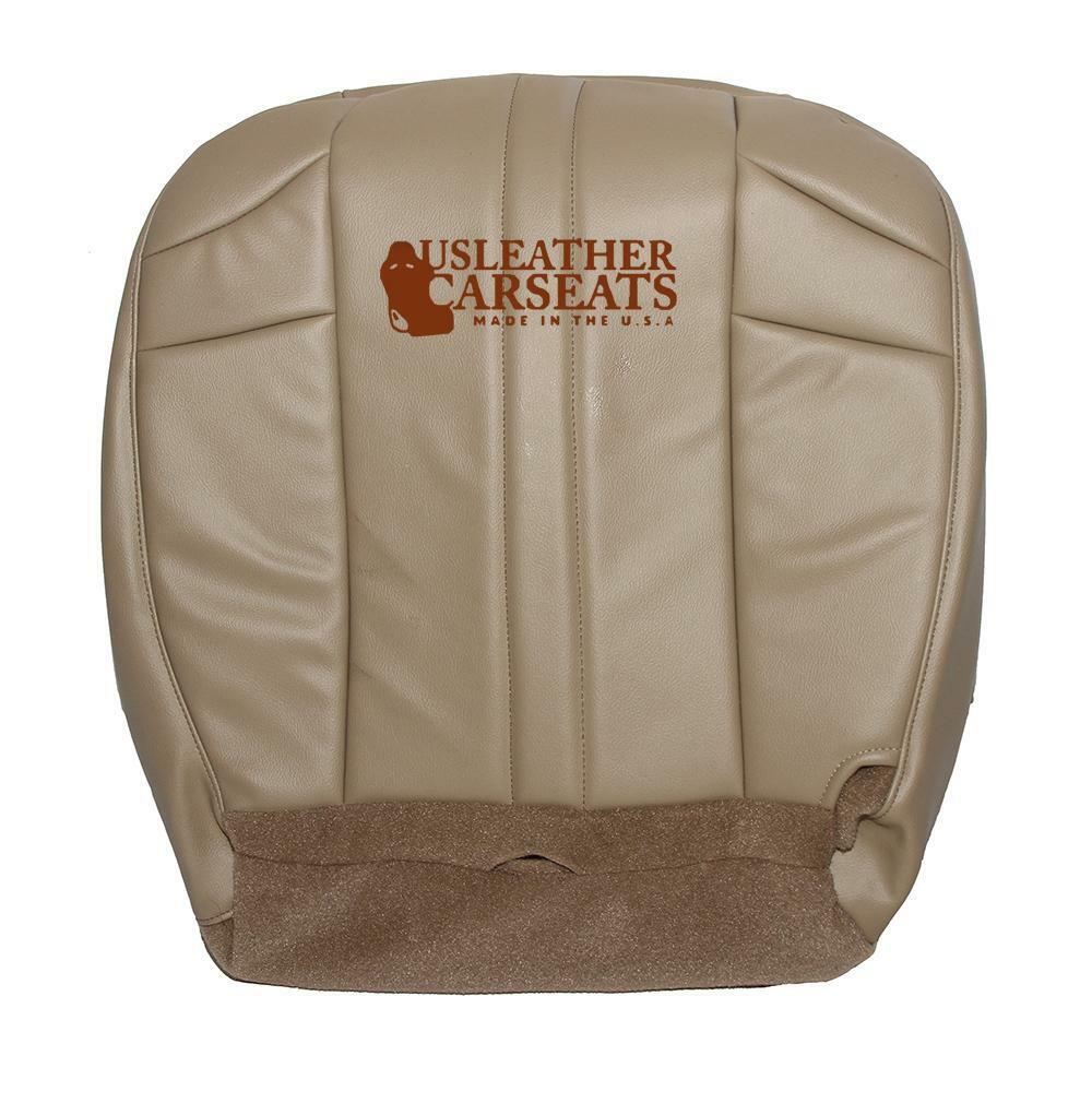 2002-2007 Fits Jeep Grand Cherokee Driver Bottom Synthetic Leather Seat Cover Tan