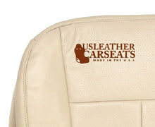 Load image into Gallery viewer, 2011 Ford Expedition Driver &amp; Passenger Bottom Perforated Leather Seat Cover Tan