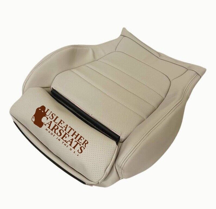 2017 2018 19 2020 2021 Mercedes Benz C300 Coupe Driver Bottom Leather Cover Tan