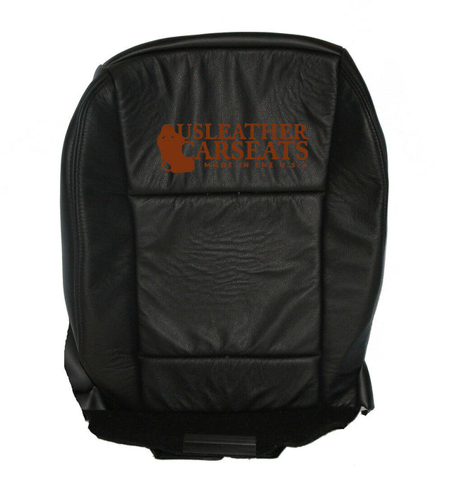 2006 Ford Explorer Driver Side Bottom Replacement Leather Seat Cover Black