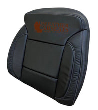 Load image into Gallery viewer, For 2014 - 2019 Chevy Silverado LTZ-Driver Lean Back Leather Seat Cover Black