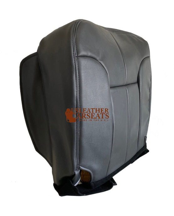 1994-1997 Fits Dodge Ram SLT Laramie Passenger Bottom Leather Seat Cover dark Gray