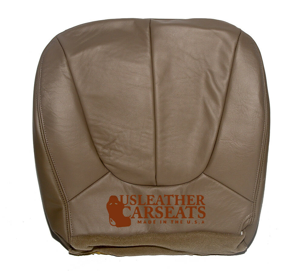 1999 Ford Expedition - Eddie Bauer - Driver Bottom Leather Seat Cover - Tan