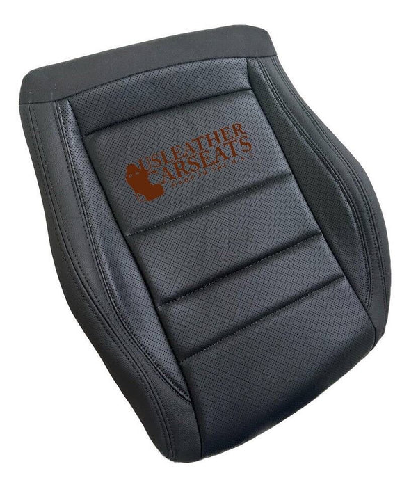 2012 For Benz C250 C300 C350 2 DOOR Driver Bottom Perf Leather Seat Cover Black