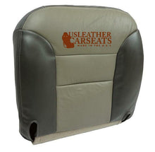 Load image into Gallery viewer, 2000 Chevy Tahoe Z71 Driver Bottom Synthetic Leather Seat Cover 2 Tone Gray