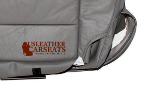 2003-2006 Ford Expedition Limited XLS XLT Driver Bottom Leather Seat Cover Gray