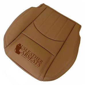 2013 Fits BUICK ENCLAVE Driver Bottom Perforated Vinyl Seat Cover Tan