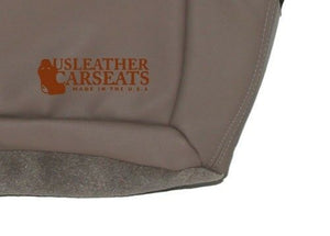 2002 Ford Escape Driver Side Bottom Vinyl Replacement Seat Cover Gray Pattern