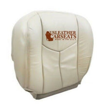 Load image into Gallery viewer, 2003-2007 Cadillac Escalade Driver Bottom Perforated Leather Seat Cover Shale