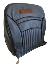 Load image into Gallery viewer, 1997-2004 Chevy Corvette SPORT DRIVER Bottom Perforated Leather Seat Cover Black