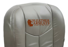 Load image into Gallery viewer, 2003 2004 2005 2006 07 Cadillac Escalade Driver Bottom Leather Seat Cover Gray