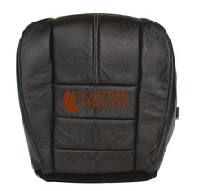 Load image into Gallery viewer, 2008 09 2010 Ford F250 F350 FX4 Passenger Side Bottom Leather Seat Cover BLACK