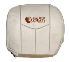 Load image into Gallery viewer, 2006 Chevy Suburban Tahoe Yukon Z71 Driver Side Bottom Leather Seat Cover Shale