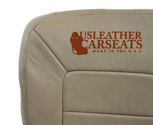2003-2006 Ford Expedition Limited Driver Bottom Synthetic Leather Seat Cover Tan