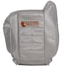 Load image into Gallery viewer, 2003-2007 Hummer H2 Full front Genuine Leather Seat Cover Wheat Gray